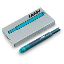 Cartucho T10 Caneta Tinteiro Lamy Azul Turquesa - 5 unidades Cartucho T10 Caneta Tinteiro Lamy Azul Turquesa - 5 unidades