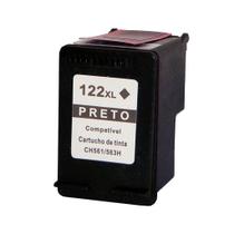 Cartucho Tankfull Para HP 122XL Black - HP 2050 HP 3050 HP 1000 com 12 ml