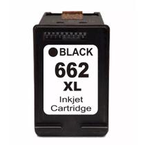 Cartucho Tinta Compatível 662xl Preto 662 XL Cz105al Impressora Deskjet Ink Advantage 1015 1515