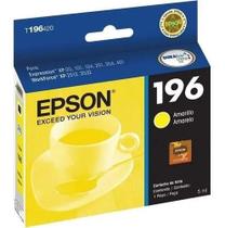 Cartucho tinta cor epson t196420 amarelo xp401 wf2532 original