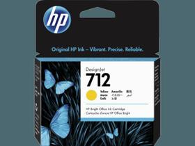 Cartucho tinta hp 712 amarelo original