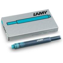 Cartucho Tinta Lamy T10 Turquesa Caixa com 5 Unidades Cartucho Tinta Lamy T10 Turquesa Caixa com 5 Unidades