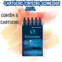 Cartucho Tinteiro Schneider c/5 Azul 002374001