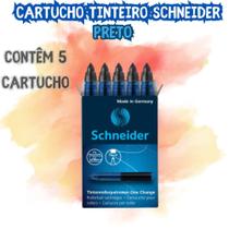 Cartucho Tinteiro Schneider c/5 Preto 002374004