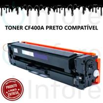 Cartucho Toner 201a 400a Cf400a Compatível Com Color Laserjet M252 M252N M252DW M277 M277N M277DW