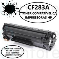 Cartucho Toner M125A M201 M225 M226 M202 Compatível CF283a 283a 83a