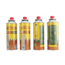 Cartucho Tube Gás Guepardo kit com 4 unidades para fogareiro e maçarico - NTK