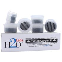 Cartuchos de carvão ativado H2o Labs Modelo 200, pacote com 6 Cartuchos de carvão ativado H2o Labs Modelo 200, pacote com 6