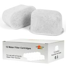 Cartuchos de Filtro de Água Hot Stocks Market 12 Unidades de Carvão