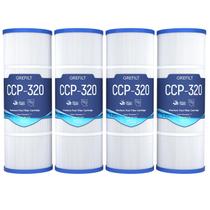 Cartuchos de Filtro para Piscina Grefilt CCP320 320 pies² Paquete de 4