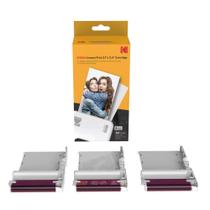 Cartuchos de Papel Fotográfico Kodak 4PASS - Pacote com 30 Unidades para Mini 2
