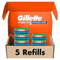 Cartuchos de rasuradora Gillette Fusion5 ProGlide con 5 cuchillas, paquete de 5 Cartuchos de rasuradora Gillette Fusion5 ProGlide con 5 cuchillas, paquete de 5