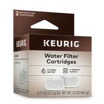 Cartuchos de recarga de filtro de água Keurig 2.0 K-Cup Pod 2 unidades