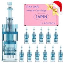 Cartuchos de substituição para canetas Microneedling 16 pinos 0,25 mm 12 unidades