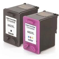 Cartuchos De Tinta Compatível 662xl Microjet Preto Colorido