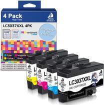 Cartuchos de Tinta DOUBLE D LC3037 XXL Kit com 4 Unidades de Alto Rendimento Cartuchos de Tinta DOUBLE D LC3037 XXL Kit com 4 Unidades de Alto Rendimento