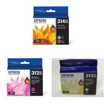 Cartuchos de Tinta Epson T314 y T312 Claria Photo HD Alta Capacidad