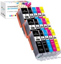 Cartuchos de tinta F FINDERS&CO PGI-280 CLI-281 XXL, pacote com 15 Cartuchos de tinta F FINDERS&CO PGI-280 CLI-281 XXL, pacote com 15