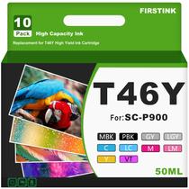 Cartuchos de Tinta FIRSTINK T46Y 50ml Paquete de 10 para SC-P900 Cartuchos de Tinta FIRSTINK T46Y 50ml Paquete de 10 para SC-P900