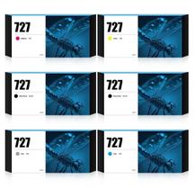 Cartuchos de Tinta GACINK 727 Kit com 6 unidades de 300ml para HP DesignJet