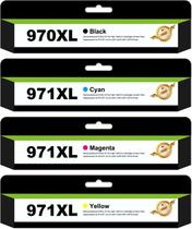 Cartuchos de Tinta Heynnie 970XL 971XL Combo Pack Reposição para HP 970 XL 971 XL para Impressoras Officejet Pro X476dw X576dw X451dw X551dw X451dn X476dn (Pacote com 4) Cartuchos de Tinta Heynnie 970XL 971XL Combo Pack Reposição para HP 970 XL 971 XL para Impressoras Officejet Pro X476dw X576dw X451dw X551dw X451dn X476dn (Pacote com 4)