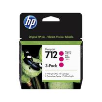 Cartuchos de tinta HP 712 Magenta 29 mL, pacote com 3, genuínos (3ED78A) Cartuchos de tinta HP 712 Magenta 29 mL, pacote com 3, genuínos (3ED78A)