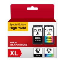 Cartuchos de tinta HUGKIU 275XL 276XL de substituição para Canon 275 276 Cartuchos de tinta HUGKIU 275XL 276XL de substituição para Canon 275 276