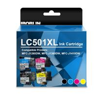 Cartuchos de Tinta IBOBLIN LC501XL Compatíveis com Brother - Kit com 4 Cartuchos de Tinta IBOBLIN LC501XL Compatíveis com Brother - Kit com 4