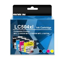 Cartuchos de Tinta IBOBLIN LC504XL Kit com 4 Unidades Preto Ciano Magenta Cartuchos de Tinta IBOBLIN LC504XL Kit com 4 Unidades Preto Ciano Magenta