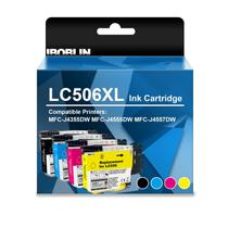 Cartuchos de Tinta IBOBLIN LC506XL Alto Rendimiento Paquete de 4 BCMY Cartuchos de Tinta IBOBLIN LC506XL Alto Rendimiento Paquete de 4 BCMY