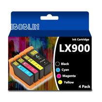 Cartuchos de Tinta IBOBLIN LX900XL - Pacote com 4 unidades (Preto, Ciano e Magenta) Cartuchos de Tinta IBOBLIN LX900XL - Pacote com 4 unidades (Preto, Ciano e Magenta)