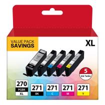 Cartuchos de tinta KOTANG PGI-270XL CLI-271XL 5 cores Canon 270 271