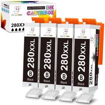 Cartuchos de tinta Miss Deer 280 PGBK compatíveis com Canon 280XXL Cartuchos de tinta Miss Deer 280 PGBK compatíveis com Canon 280XXL