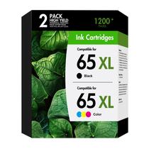 Cartuchos de Tinta PRINKUS 65XL Preto e Colorido Combo Pack Cartuchos de Tinta PRINKUS 65XL Preto e Colorido Combo Pack