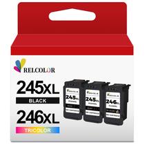 Cartuchos de tinta Relcolor 245XL 246XL para Canon PG 245 CL 246