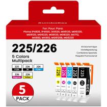 Cartuchos de Tinta RumbaRex 225 226 Pacote com 5 Unidades Cartuchos de Tinta RumbaRex 225 226 Pacote com 5 Unidades