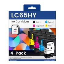 Cartuchos de Tinta RumbaRex LC65HY Pack com 4 BK C M Y Cartuchos de Tinta RumbaRex LC65HY Pack com 4 BK C M Y
