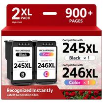 Cartuchos de tinta SANCTink 245XL 246XL Combo Pack de alto rendimento Cartuchos de tinta SANCTink 245XL 246XL Combo Pack de alto rendimento