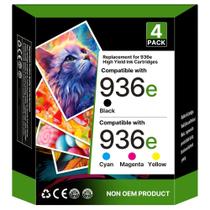 Cartuchos de Tinta SHEENGO 936XL Kit Combo para Impressoras HP Cartuchos de Tinta SHEENGO 936XL Kit Combo para Impressoras HP