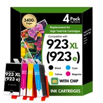 Cartuchos de Tinta Toner Bank 923XL Combo com Chip