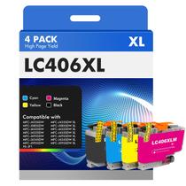 Cartuchos de tinta Toner H-Party LC406XL LC406 para impressora Brother Cartuchos de tinta Toner H-Party LC406XL LC406 para impressora Brother