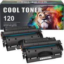 Cartuchos de toner Cool Toner compatível com Canon 120, pacote com 2 unidades Cartuchos de toner Cool Toner compatível com Canon 120, pacote com 2 unidades