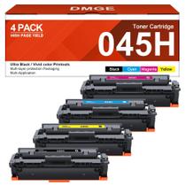 Cartuchos de toner DMGE 045H de alto rendimento, pacote com 4 para Canon 045 Cartuchos de toner DMGE 045H de alto rendimento, pacote com 4 para Canon 045