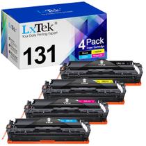 Cartuchos de toner LXTek compatíveis com Canon 131 131H (pacote com 4)