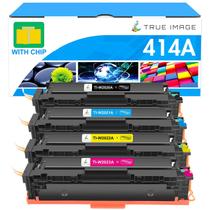 Cartuchos de toner TRUE IMAGE 414A, pacote com 4 para HP MFP M479fdw