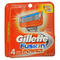 Cartuchos Gillette Fusion Power 4 cada da Gillette (pacote com 6)