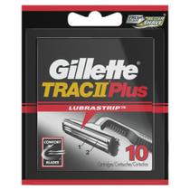 Cartuchos Gillette TRAC II Plus - 50 unidades