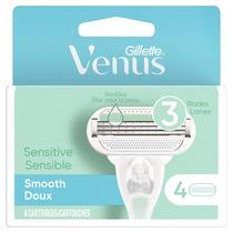Cartuchos Gillette Venus Smooth Sensitive 4 unidades Cartuchos Gillette Venus Smooth Sensitive 4 unidades