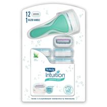 Cartuchos para Aparelho de Barbear Schick Intuition Plus Pacote com 12 Cartuchos para Aparelho de Barbear Schick Intuition Plus Pacote com 12