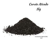 Carvão Ativado Granulado para Filtragem - Filtro Aquario Aquarismo